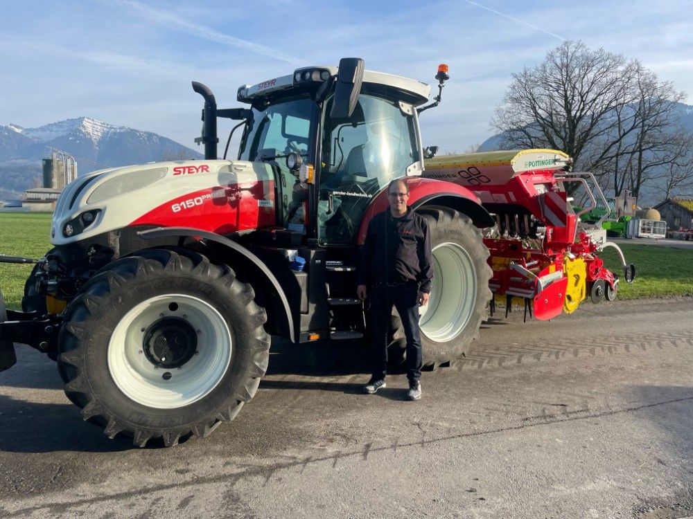 Gerster AG Land Und Kommunaltechnik Benken Steyr Profi 6150